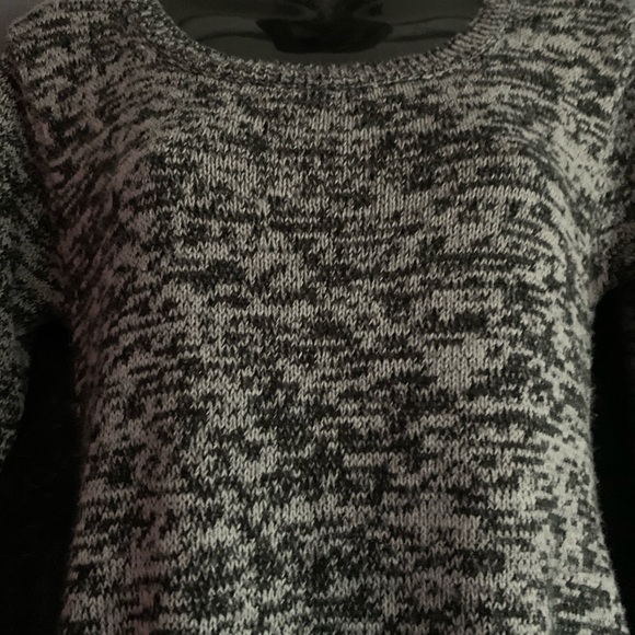 Gray and Black Sweather Dress - Picture 3 of 5